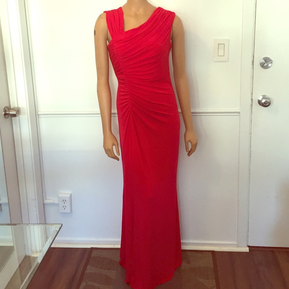 Calvin Klein Red Cocktail dress size 8